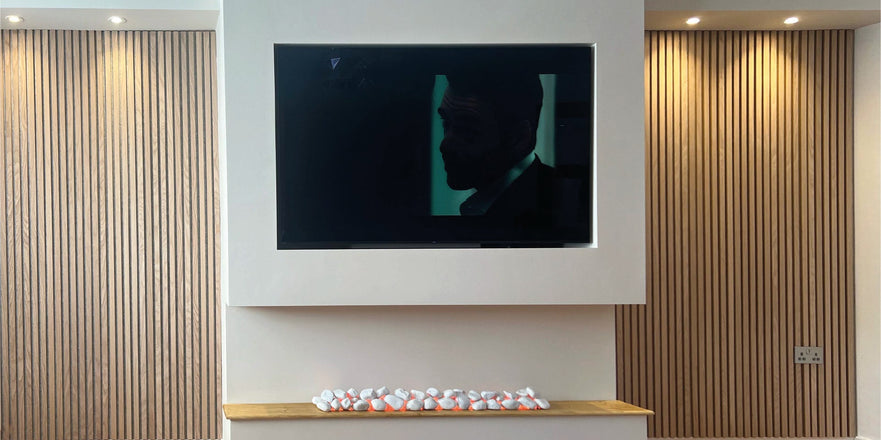 Using Wood Panel Co as a Media Wall 