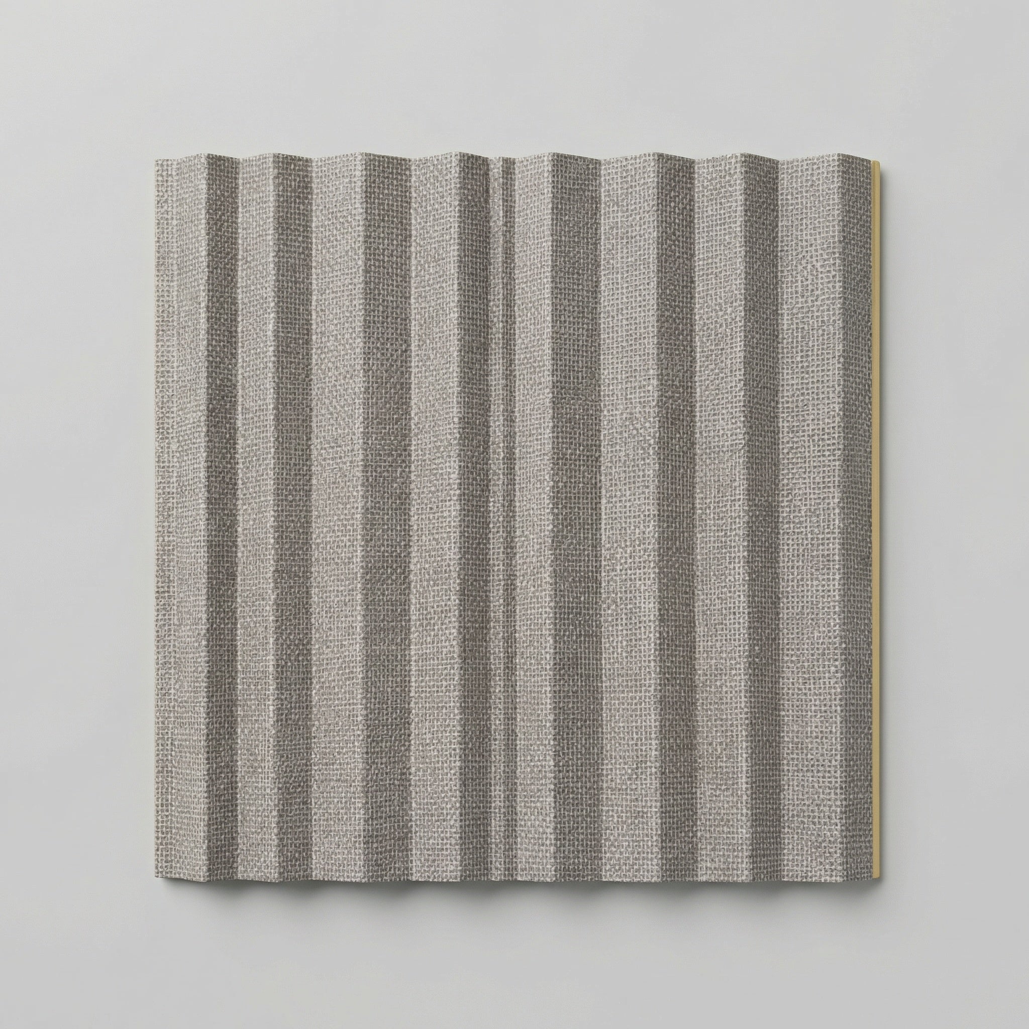 Arc Fluted Slat Wall Panel - Amalfi Cream Linen - Sample – Wood Panel Co